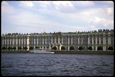 The Winter Palace in Leningrad. No Petrograd. No, St. Petersburg. Whatever. © 1989, James A. Clapp