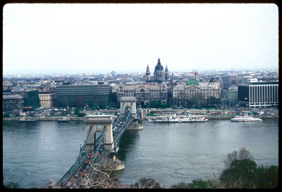 Pest, from the heights of Buda; joined at the Danube. © UrbisMedia