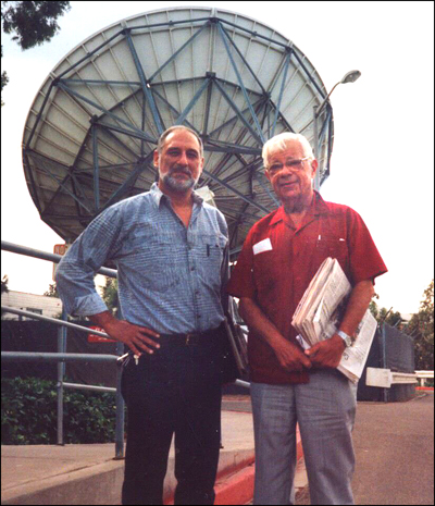 Author and Dan Schorr, 1990, © 1990, UrbisMedia