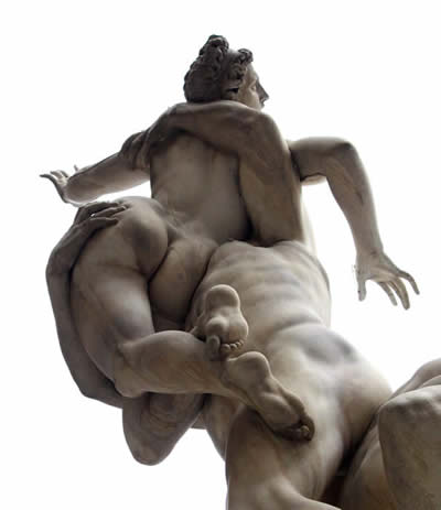 Giambologna. Rape of the Sabine Women. 1581-83