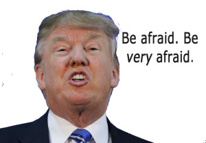 trump afraid